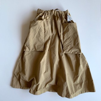 R&amp;D.M.Co-  garment  dye pocket skirt